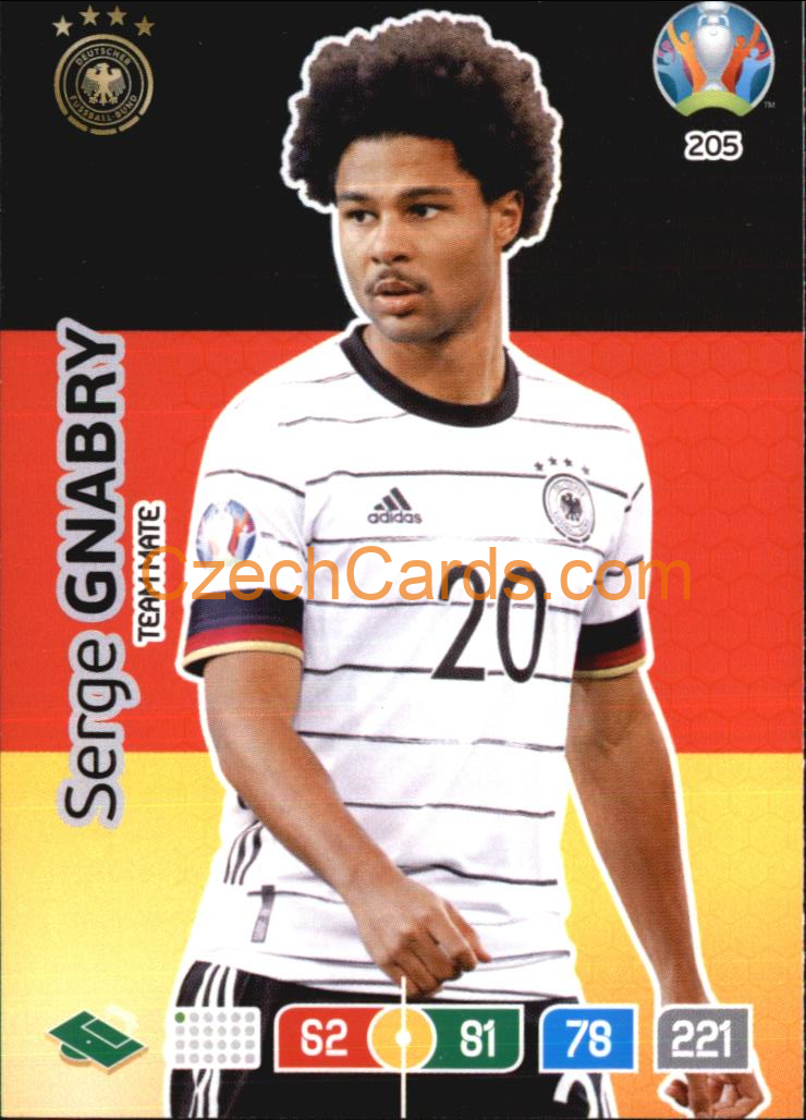 Serge Gnabry Adrenalyn EURO 2020 #205
