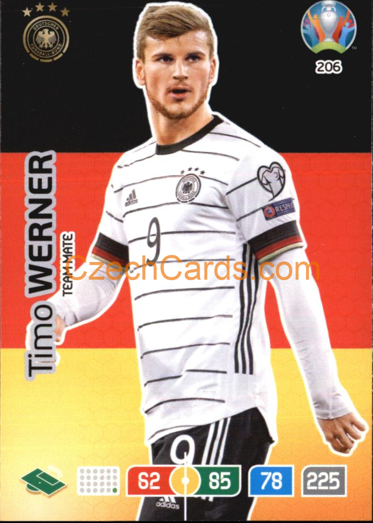 Timo Werner Adrenalyn EURO 2020 #206