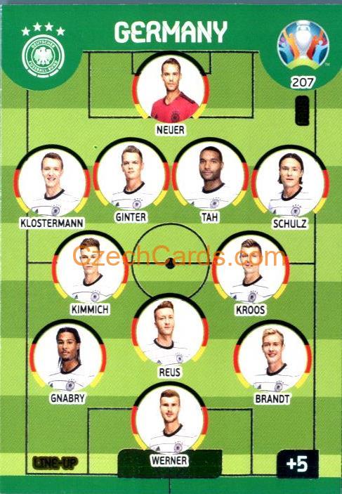 Line-Up Germany Adrenalyn EURO 2020 #207