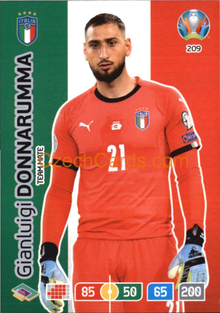 Gianluigi Donnarumma Adrenalyn EURO 2020 #209