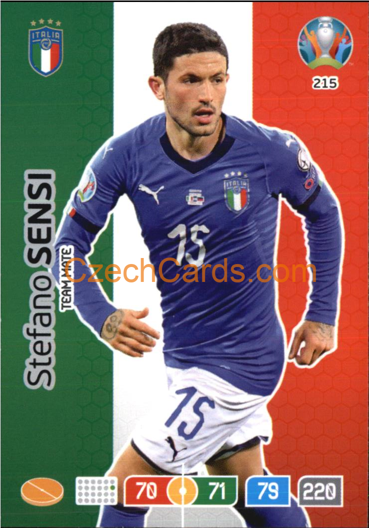 Stefano Sensi Adrenalyn EURO 2020 #215