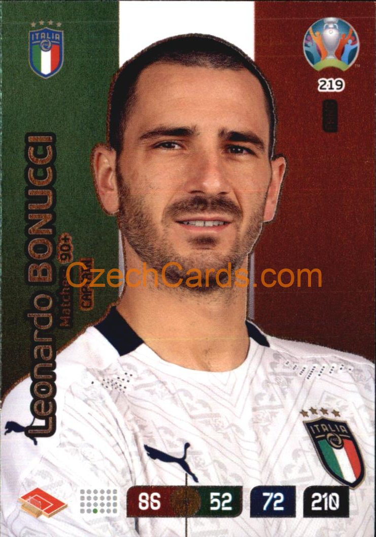 Leonardo Bonucci Adrenalyn EURO 2020 Captain #219