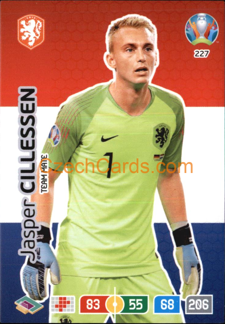 Jasper Cillessen Adrenalyn EURO 2020 #227