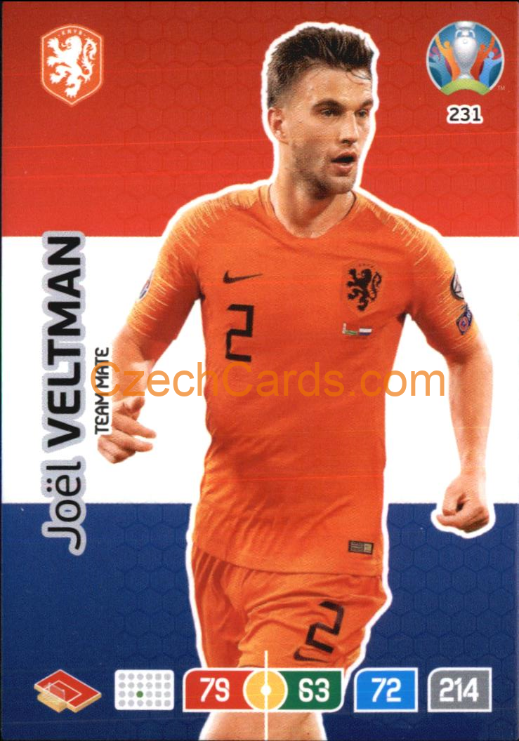 Joël Veltman Adrenalyn EURO 2020 #231