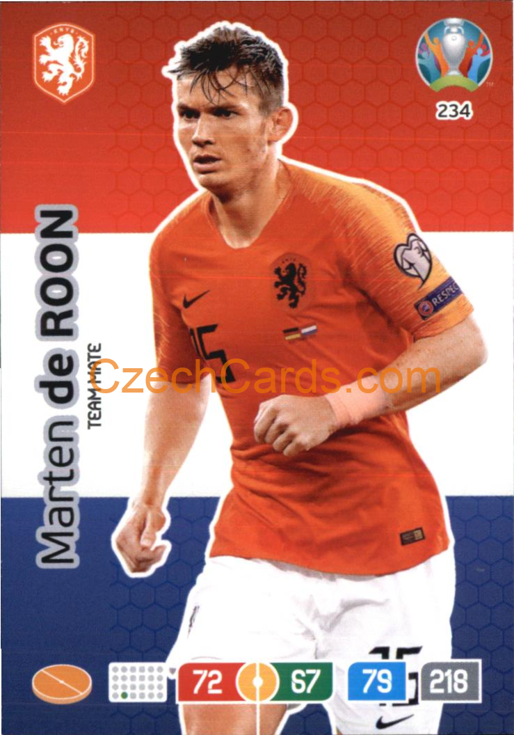 Marten de Roon Adrenalyn EURO 2020 #234