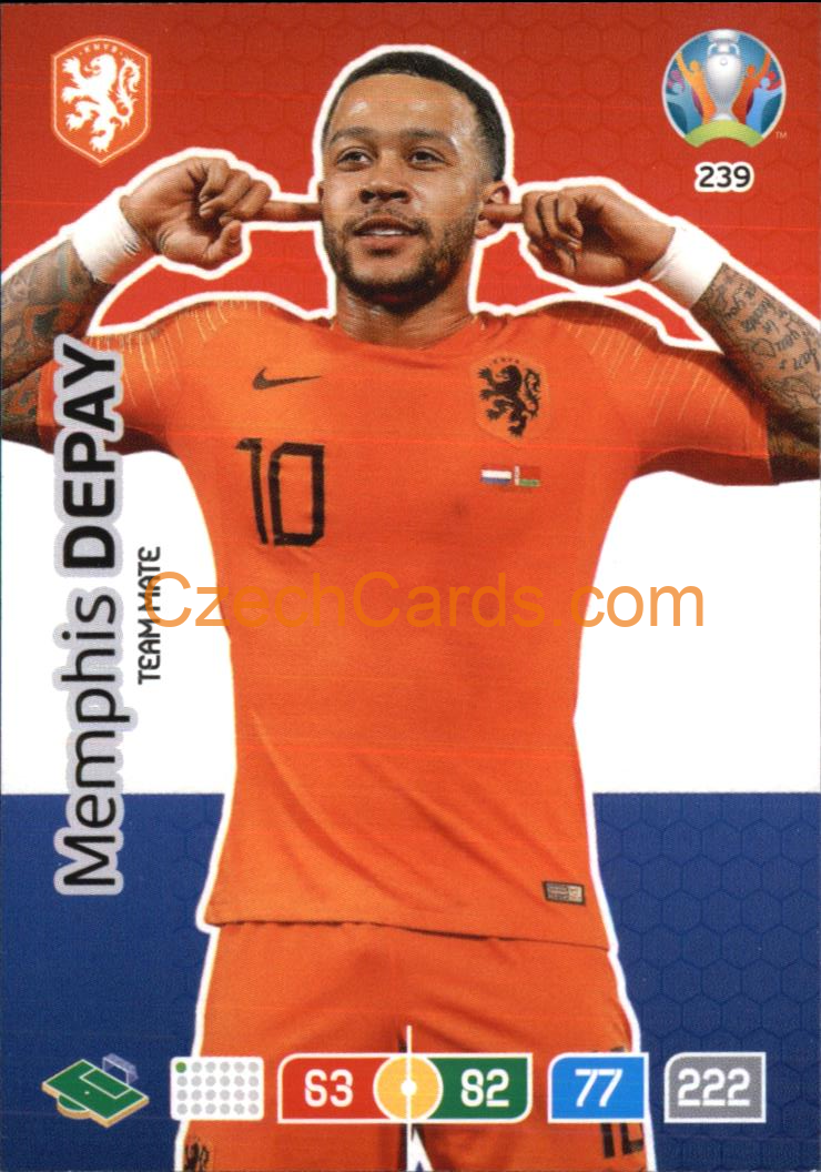 Memphis Depay Adrenalyn EURO 2020 #239