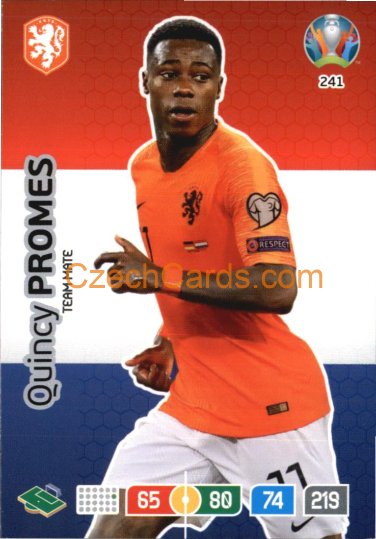 Quincy Promes Adrenalyn EURO 2020 #241
