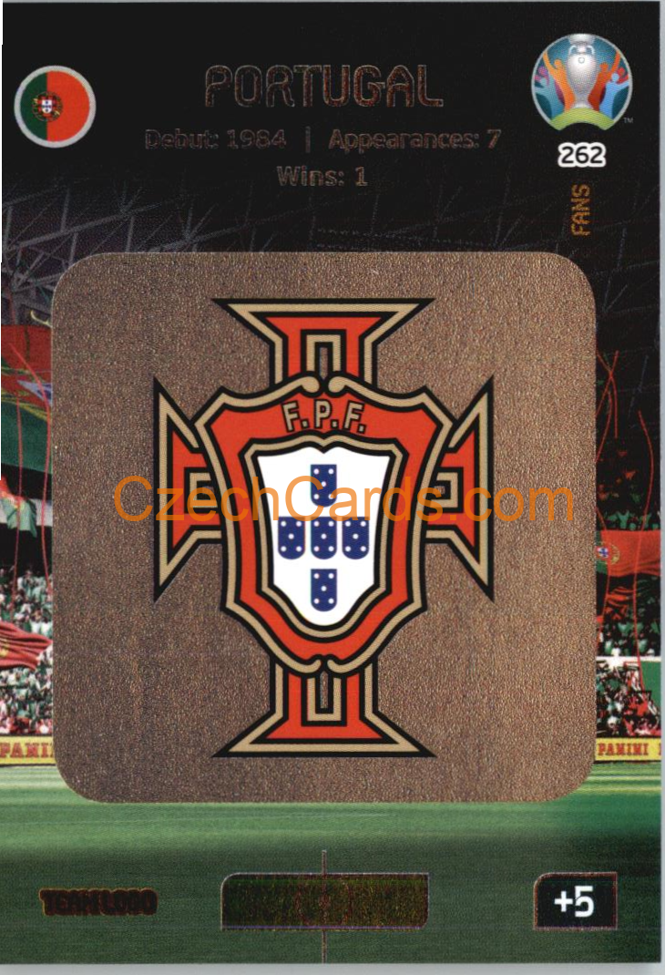 Team Logo Portugal Adrenalyn EURO 2020 #262