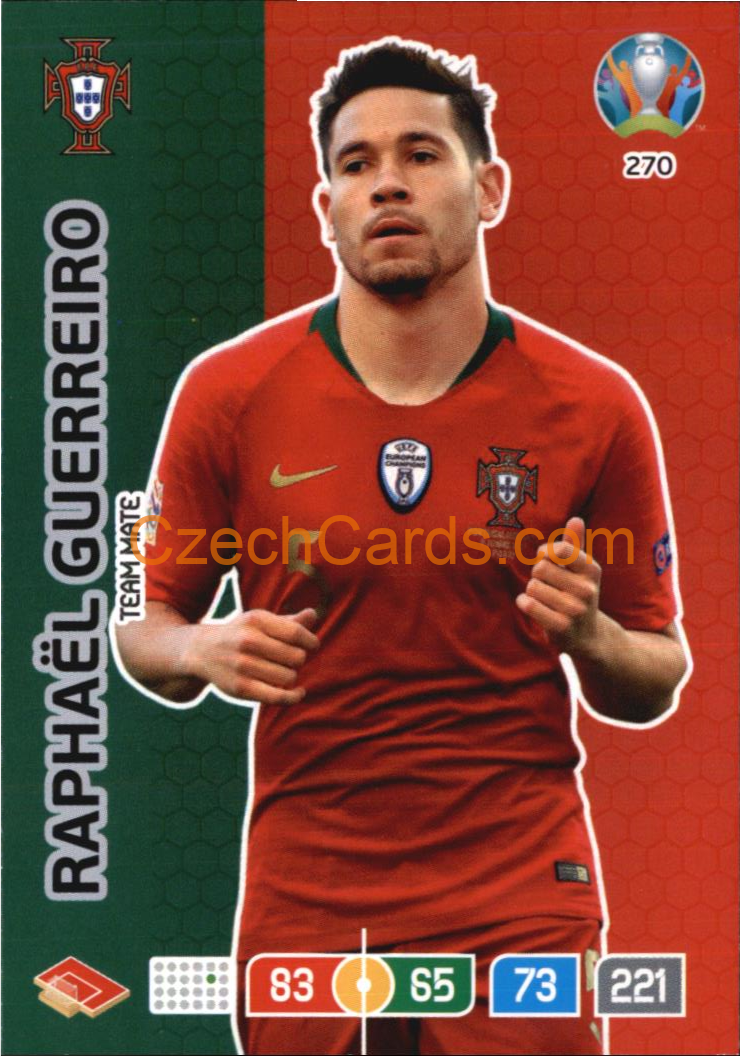 Raphaël Guerreiro Adrenalyn EURO 2020 #270