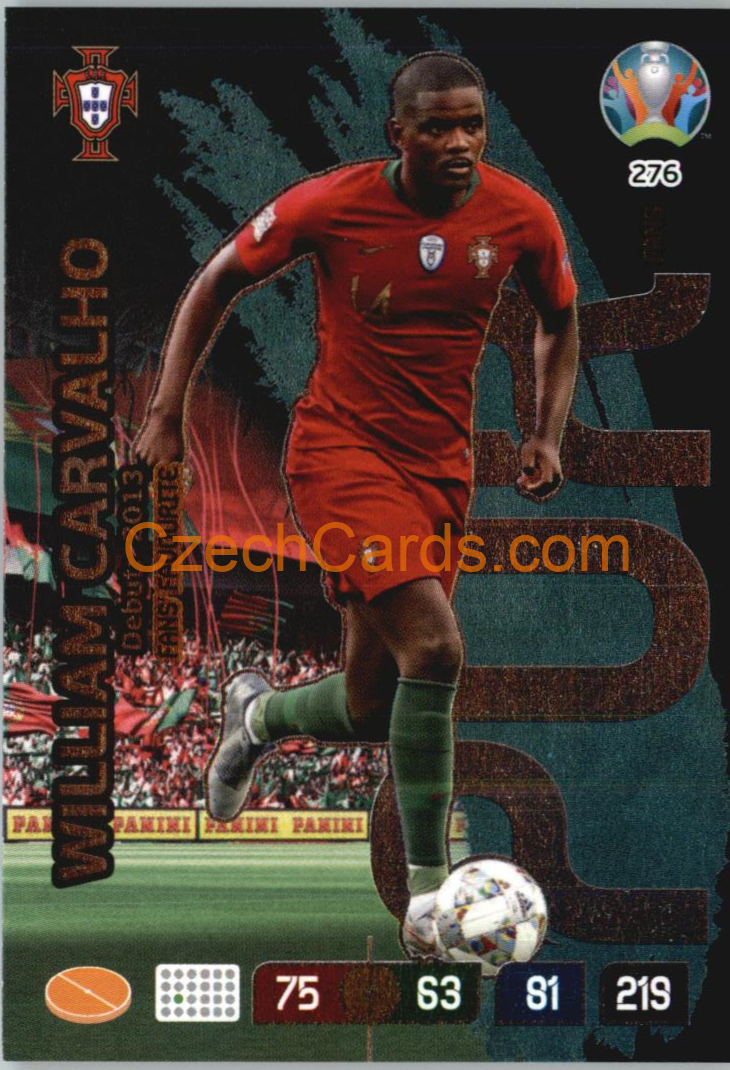 William Carvalho Adrenalyn EURO 2020 Fans #276