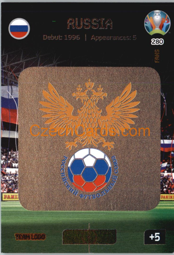 Team Logo Russia Adrenalyn EURO 2020 #280