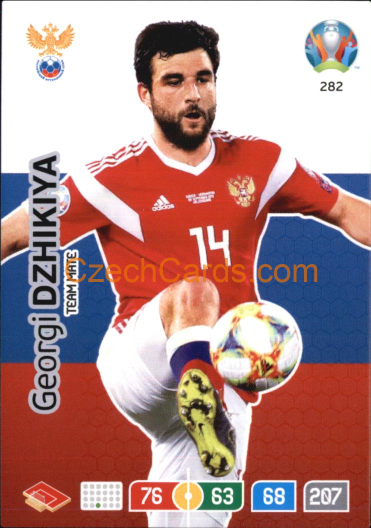 Georgi Dzhikiya Adrenalyn EURO 2020 #282
