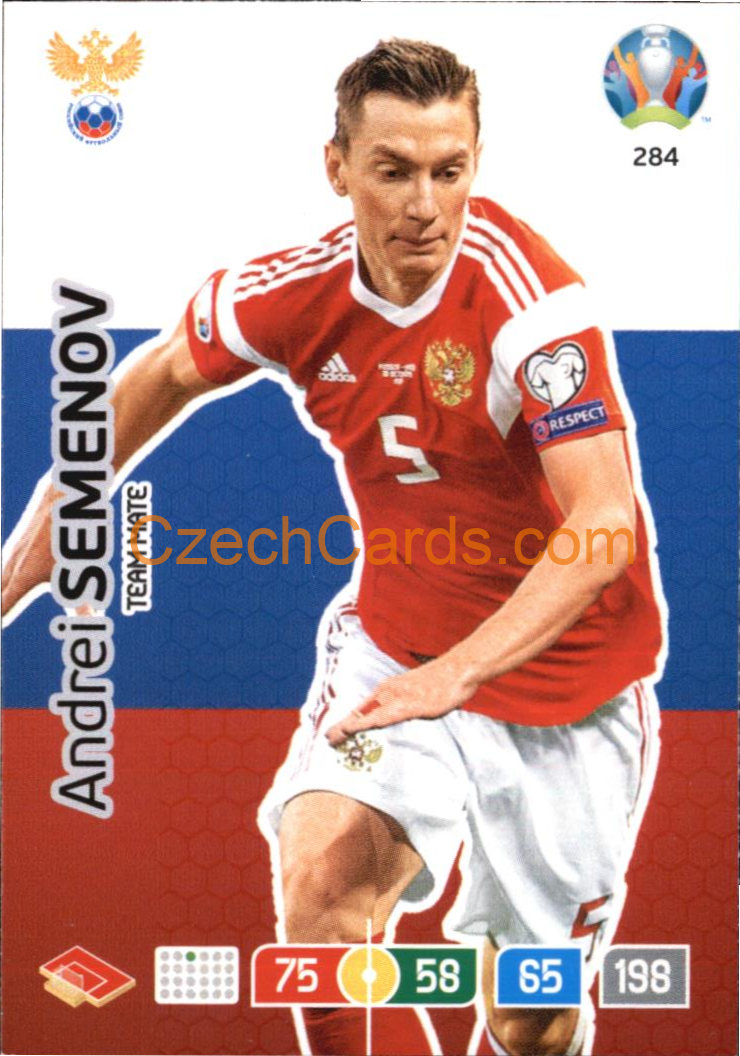 Andrei Semenov Adrenalyn EURO 2020 #284