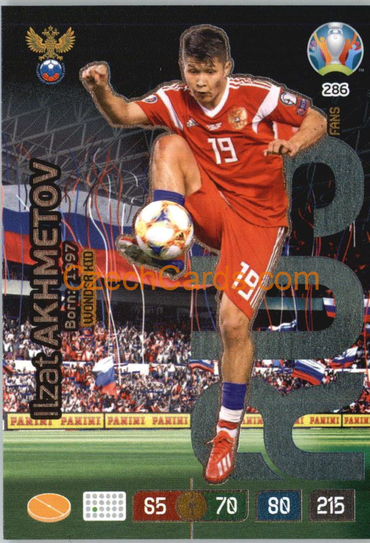 Ilzat Akhmetov Adrenalyn EURO 2020 Wonderkid #286