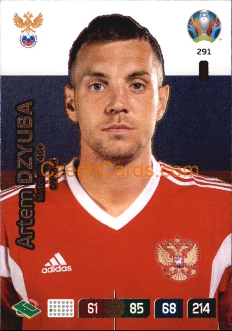 Artem Dzyuba Adrenalyn EURO 2020 Captain #291