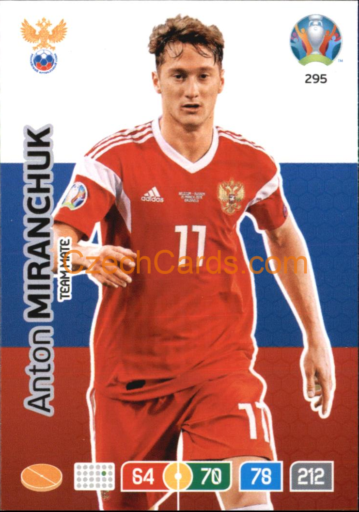 Anton Miranchuk Adrenalyn EURO 2020 #295
