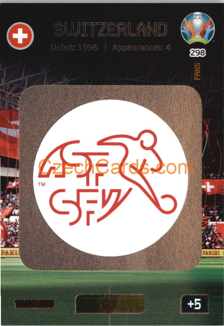 Team Logo Switzerland Adrenalyn EURO 2020 #298