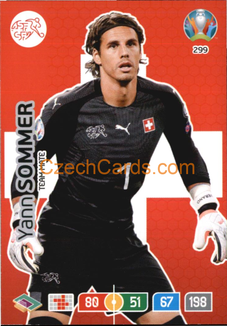 Yann Sommer Adrenalyn EURO 2020 #299