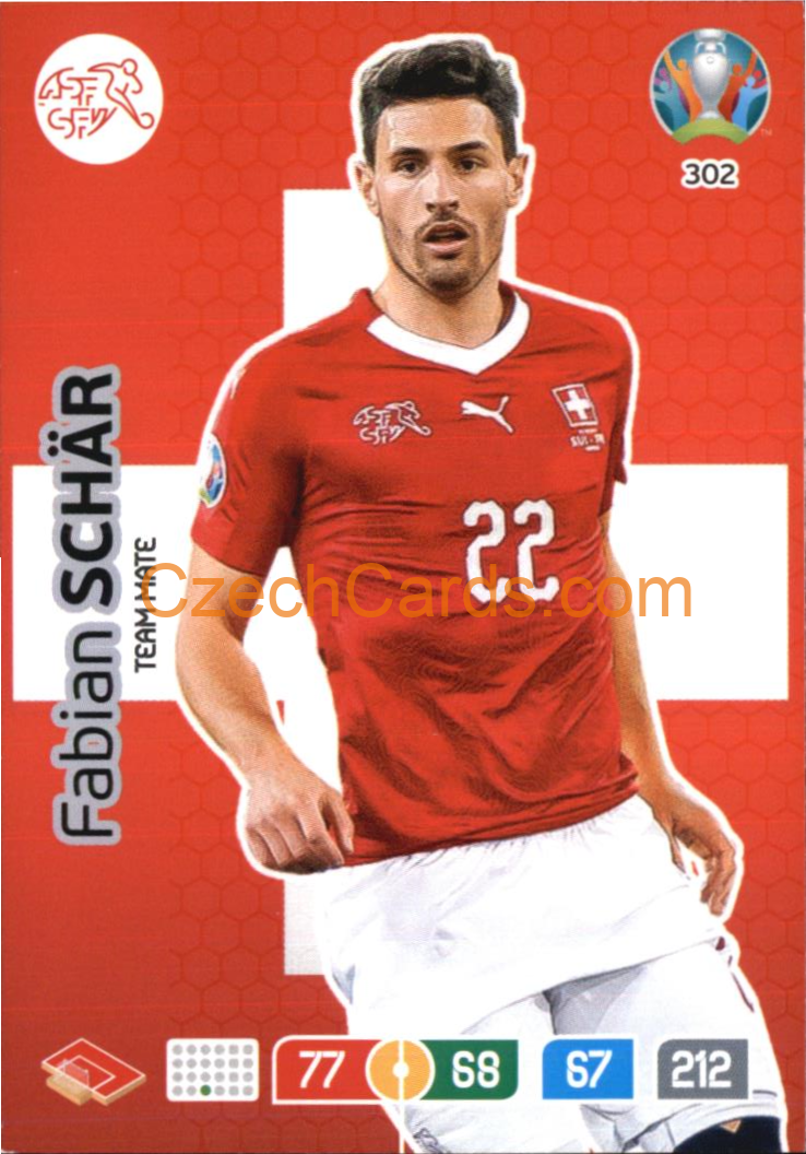 Fabian Schär Adrenalyn EURO 2020 #302