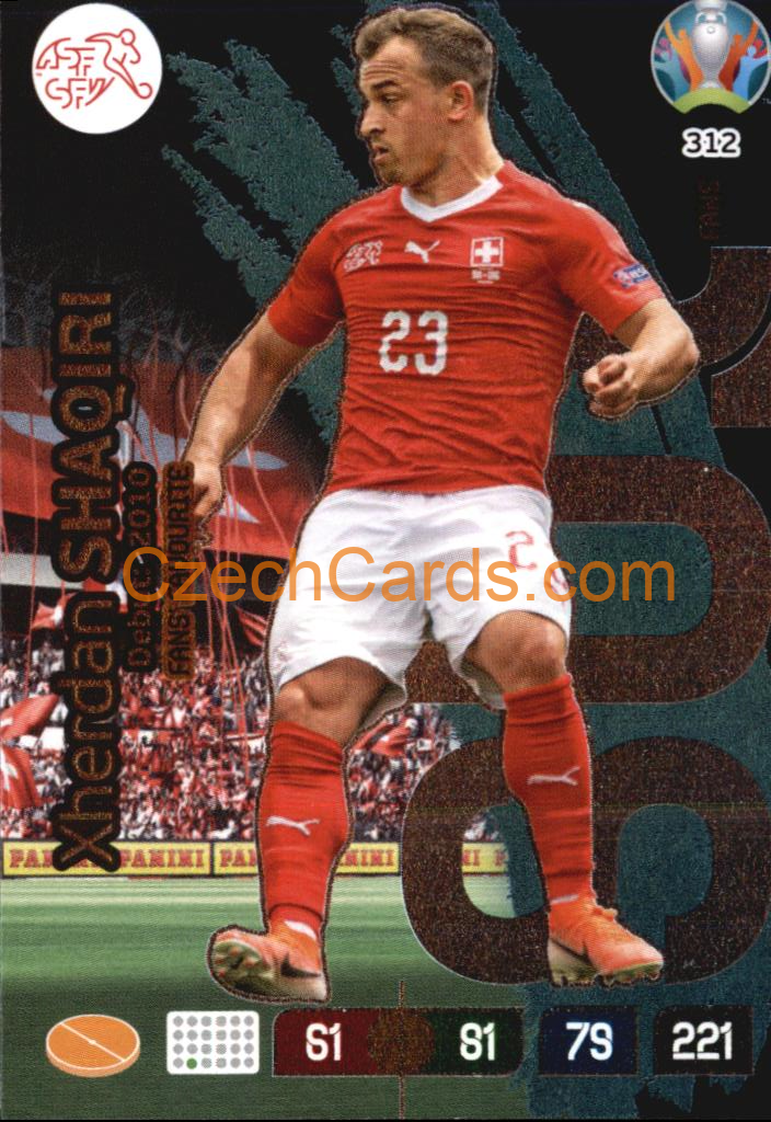 Xherdan Shaqiri Adrenalyn EURO 2020 Fans #312