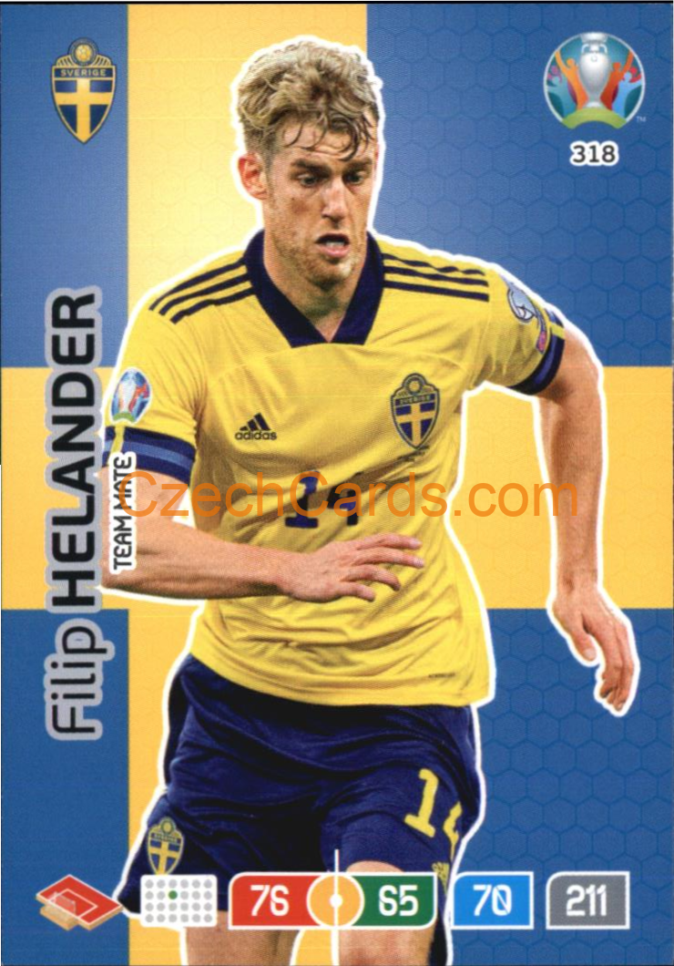 Filip Helander Adrenalyn EURO 2020 #318