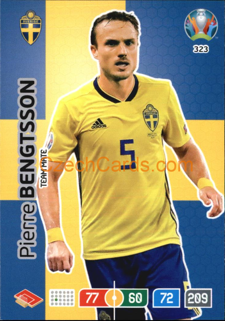 Pierre Bengtsson Adrenalyn EURO 2020 #323