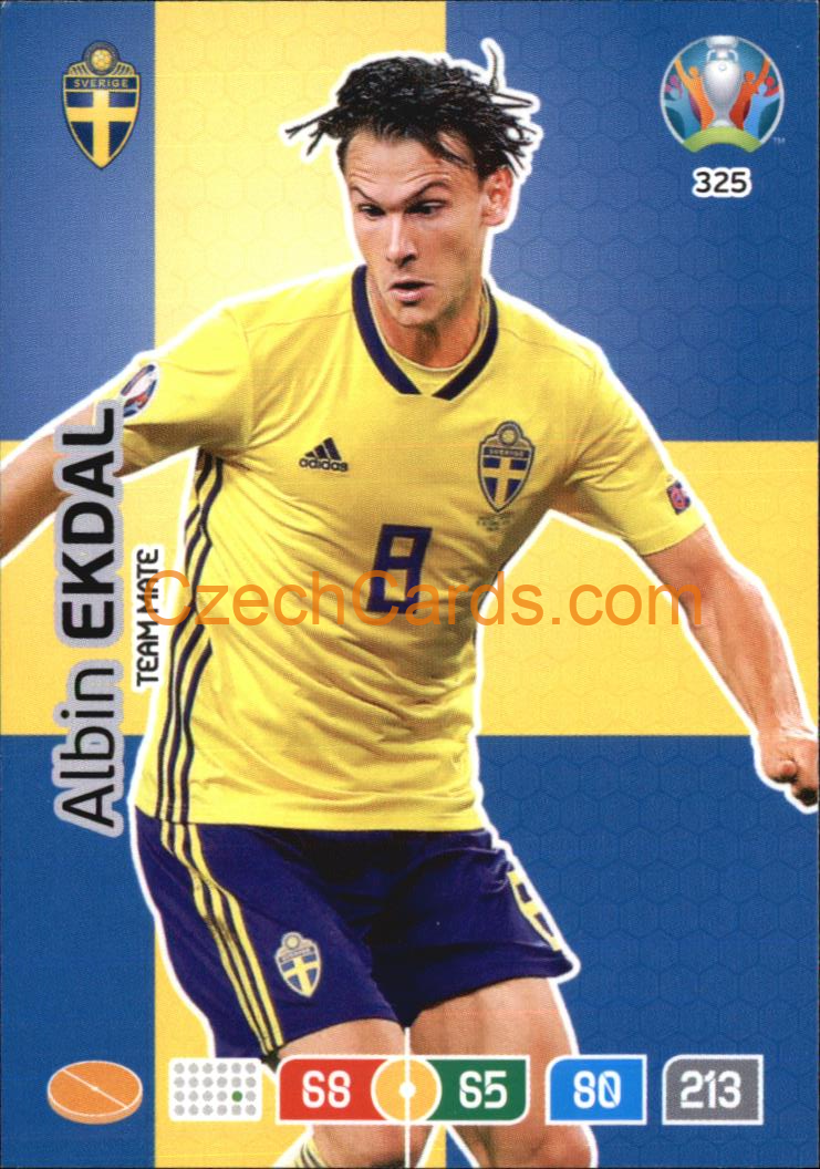 Albin Ekdal Adrenalyn EURO 2020 #325