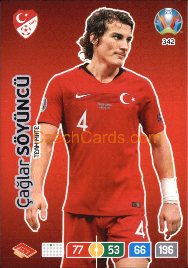 Çağlar Söyüncü Adrenalyn EURO 2020 #342