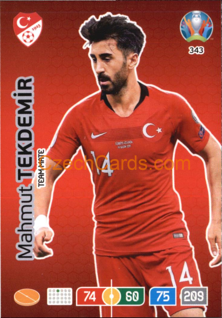 Mahmut Tekdemir Adrenalyn EURO 2020 #343