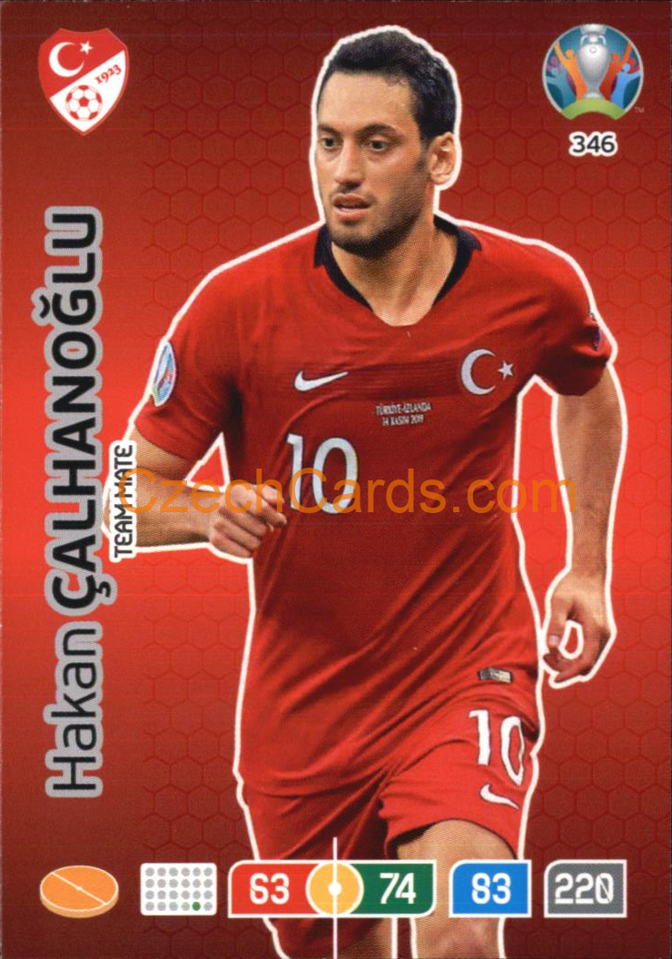 Hakan Çalhanoğlu Adrenalyn EURO 2020 #346