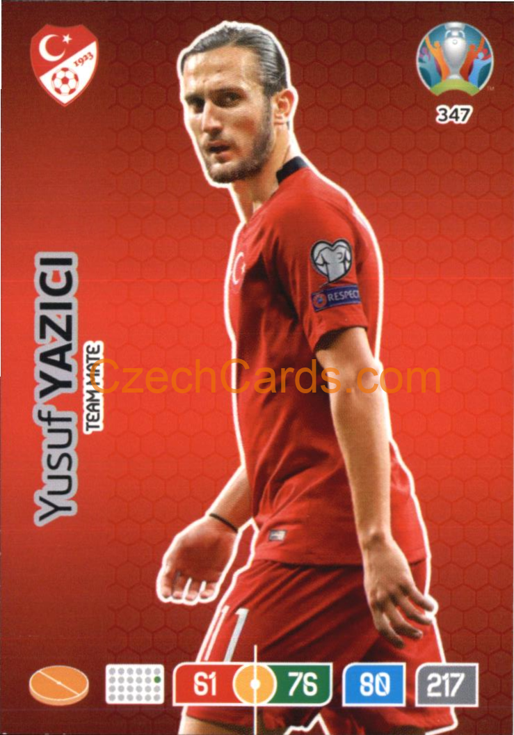 Yusuf Yazici Adrenalyn EURO 2020 #347
