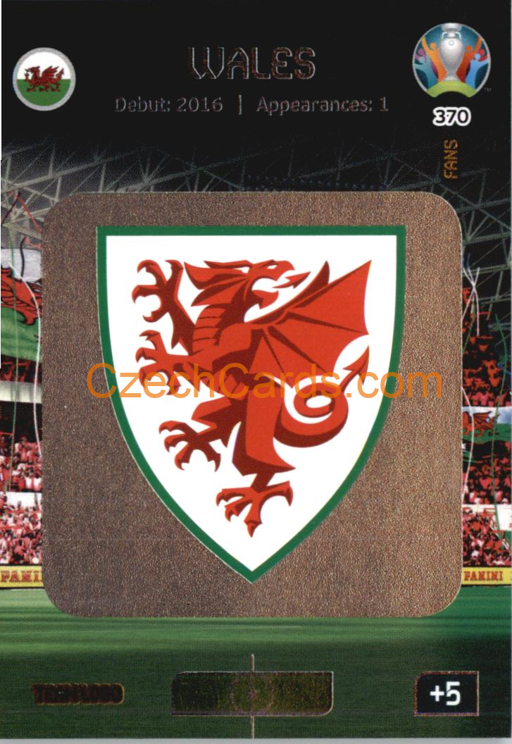 Team Logo Wales Adrenalyn EURO 2020 #370