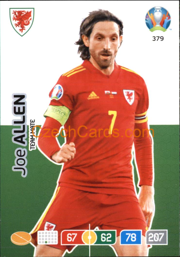 Joe Allen Adrenalyn EURO 2020 #379