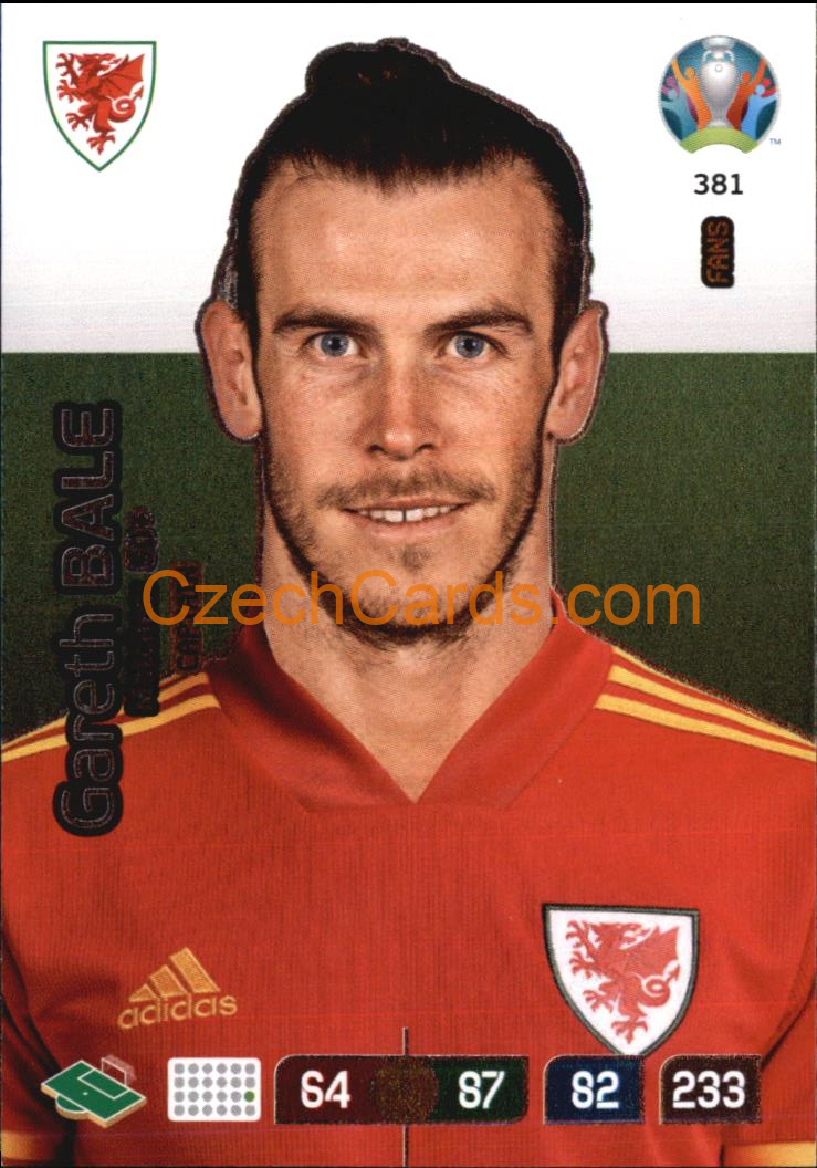 Gareth Bale Adrenalyn EURO 2020 Captain #381