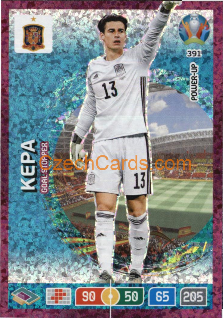 Kepa Arrizabalaga Adrenalyn EURO 2020 Goal Stopper #391