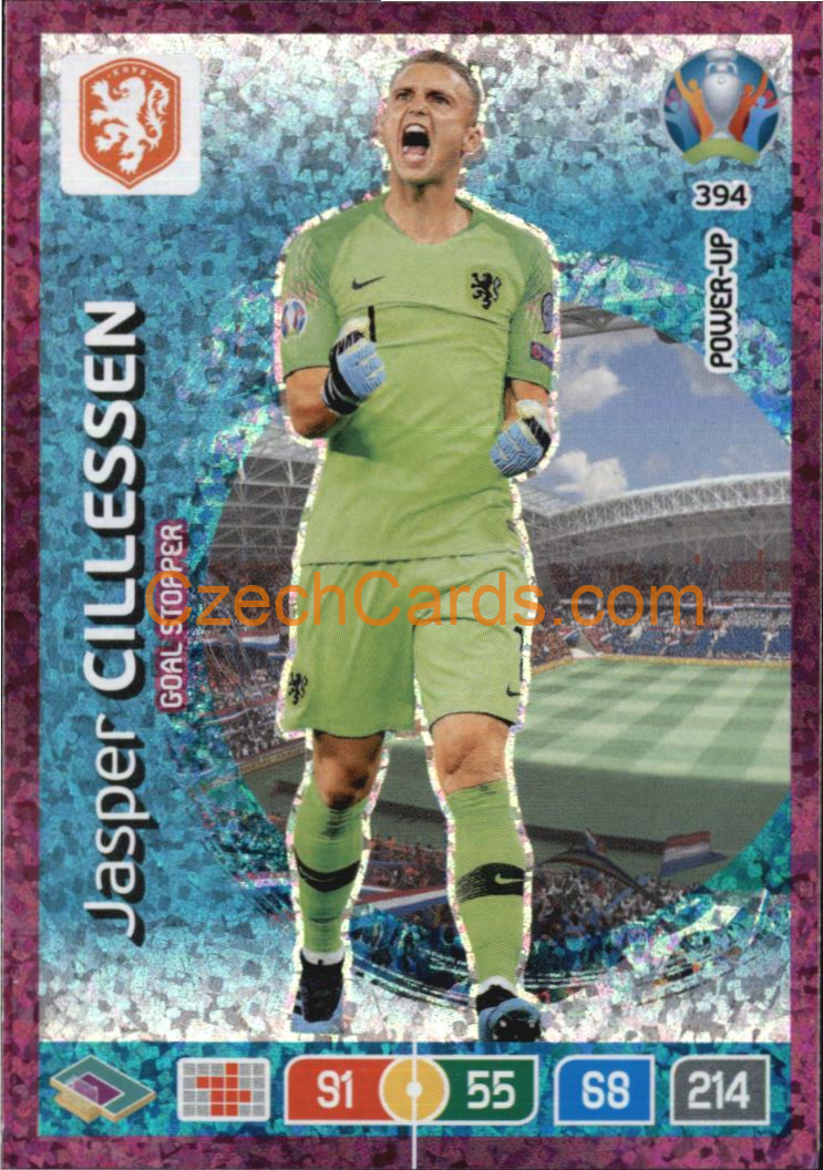 Jasper Cillessen Adrenalyn EURO 2020 Goal Stopper #394