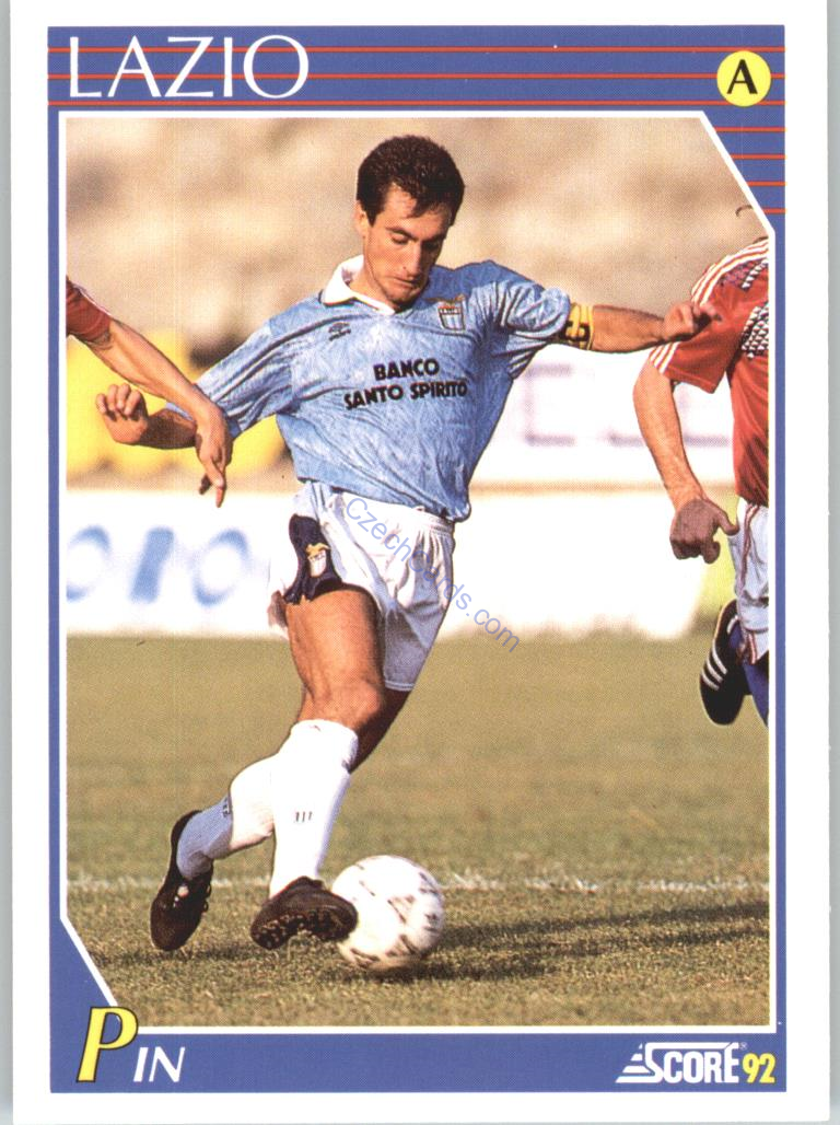 Gabriele Pin 1992 Score Italian League #154