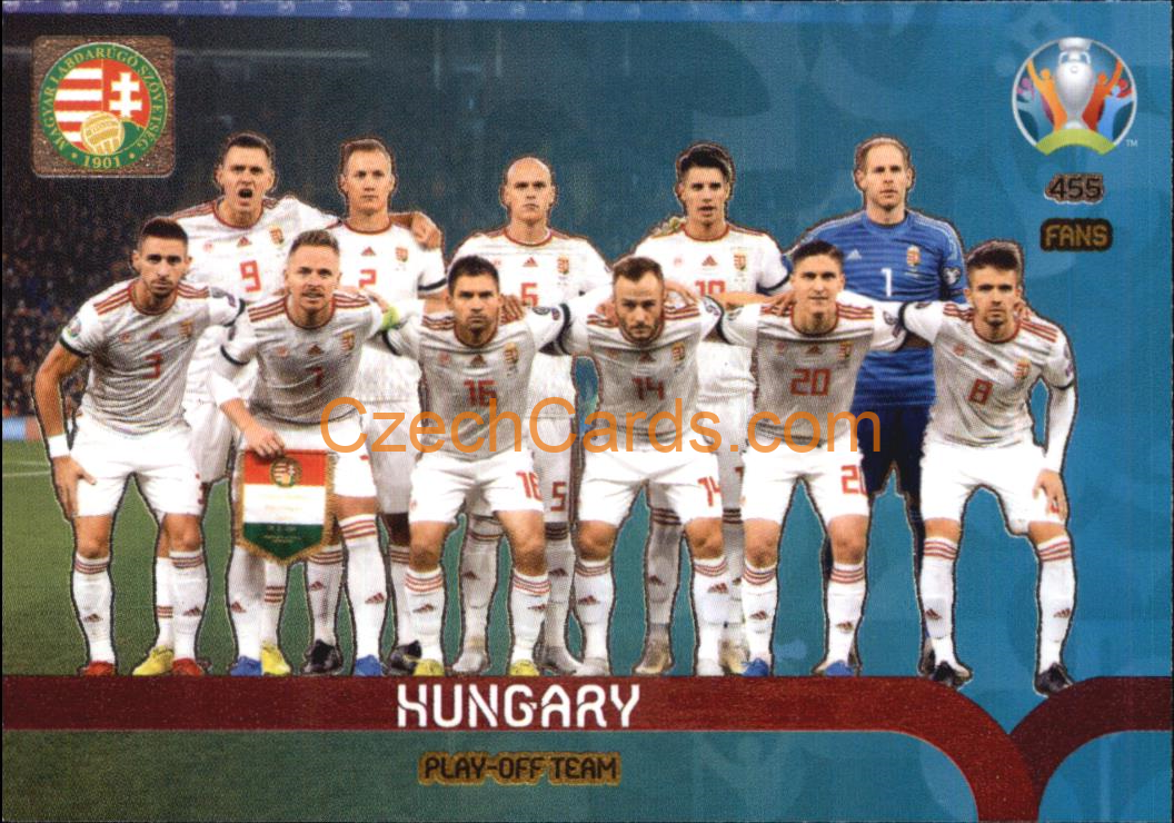 Hungary Adrenalyn EURO 2020 Fans #455