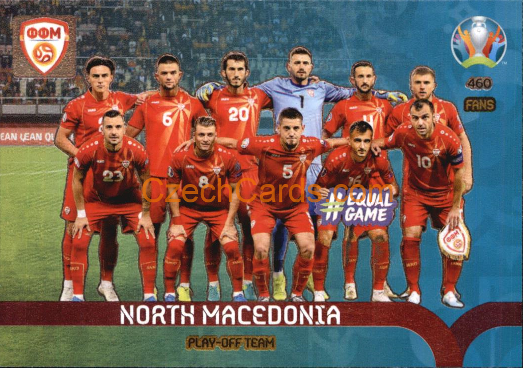 North Macedonia Adrenalyn EURO 2020 Fans #460