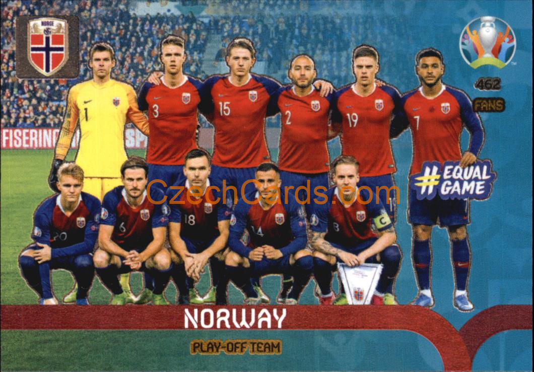 Norway Adrenalyn EURO 2020 Fans #462
