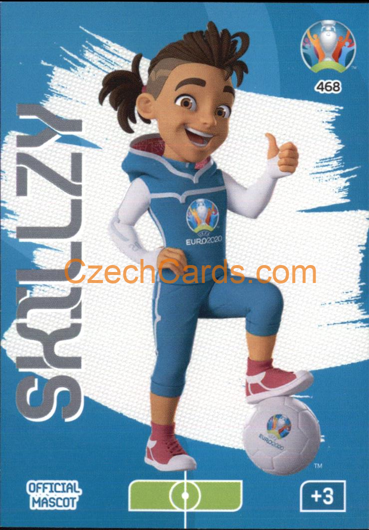 Skillzy - Official Mascot UEFA Adrenalyn EURO 2020 Fans #468
