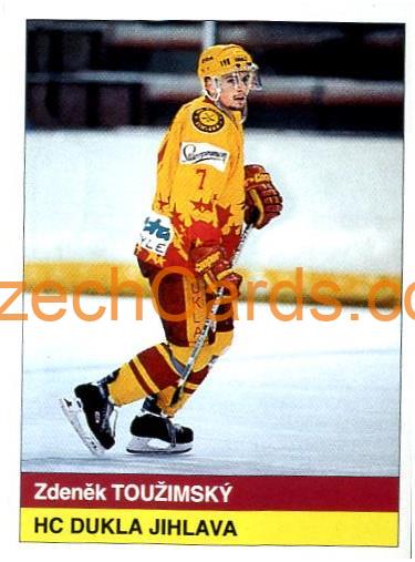Zdeněk Toužimský 1997 DS Český Hokej #155