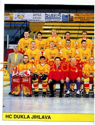 Team Foto Jihlava 1/2 1997 DS Český Hokej #160