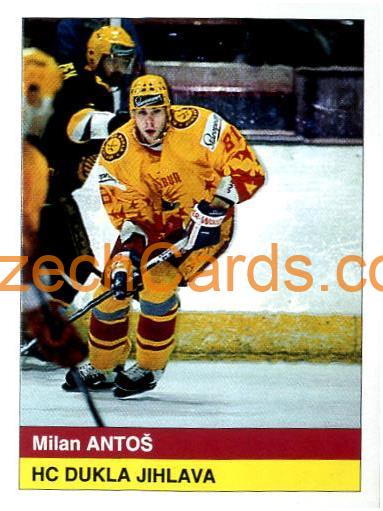 Milan Antoš 1997 DS Český Hokej #167