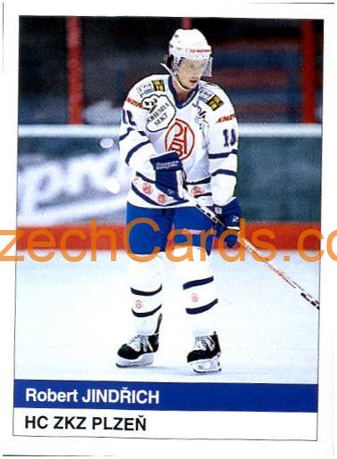 Robert Jindřich 1997 DS Český Hokej #214
