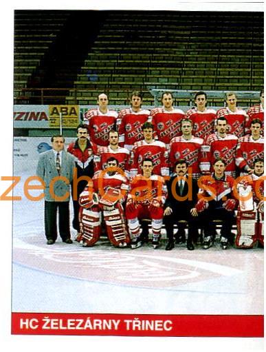 Team Foto Třinec 1/2 1997 DS Český Hokej #236