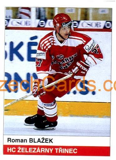 Roman Blažek 1997 DS Český Hokej #239