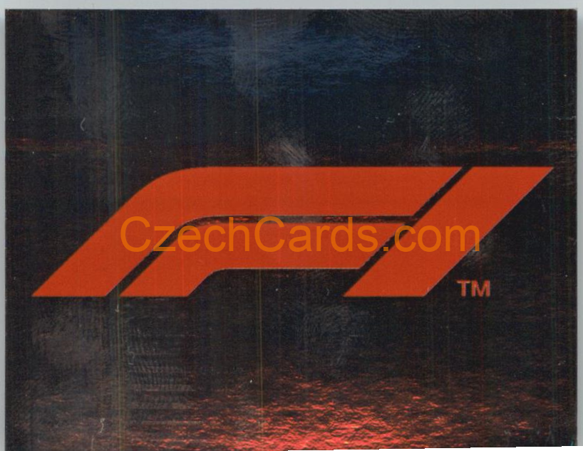 F1 Introduction 2021 Topps Formula 1 sticker foil #1