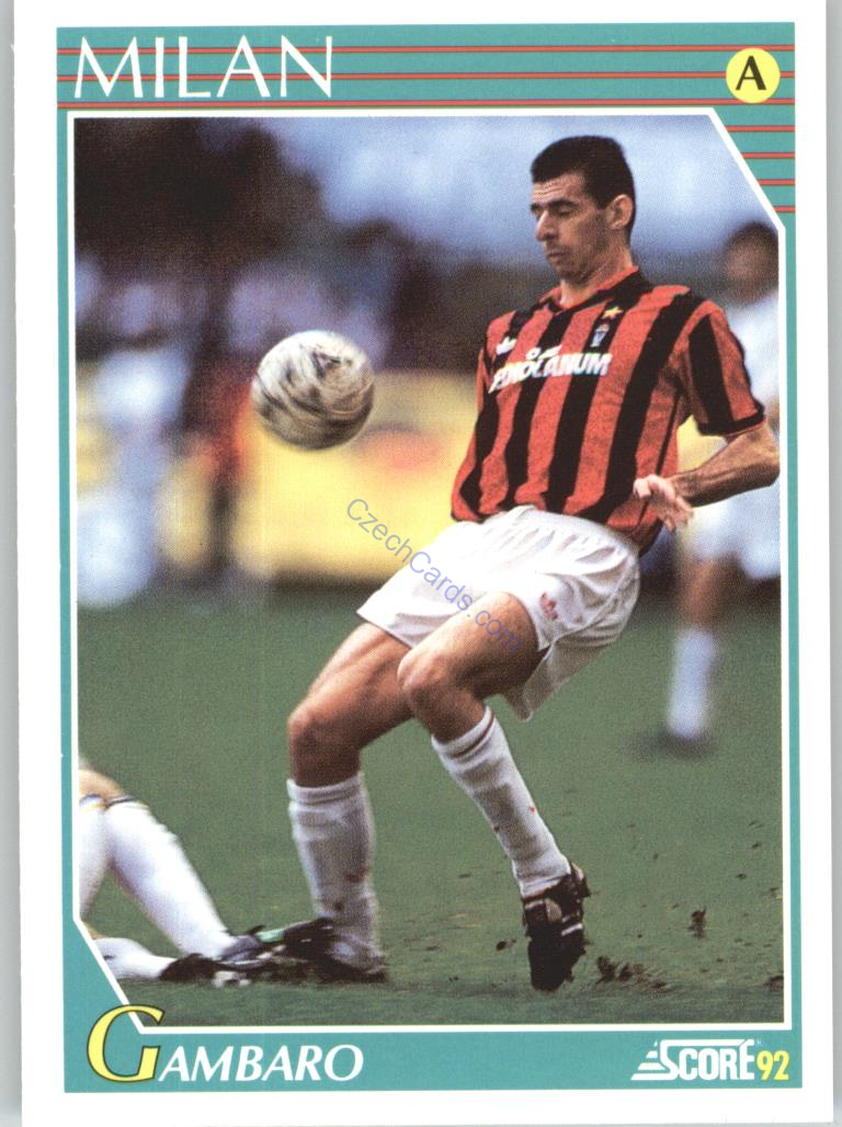 Enzo Gambaro 1992 Score Italian League #178