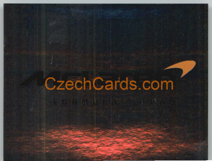 McLaren Team Logos 2021 Topps Formula 1 sticker foil #5